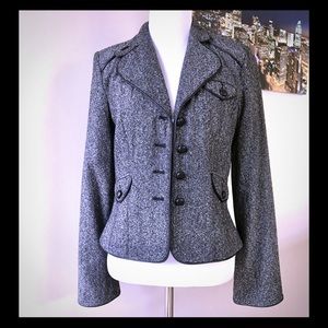 CYNTHIA STEFFE Black Blazer. Size 6